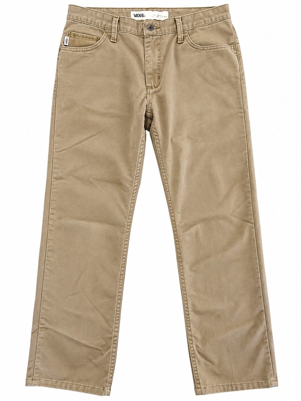 Vans Off The Wall V66 Chino Skate Pants Mens Size 34 Khaki Tan